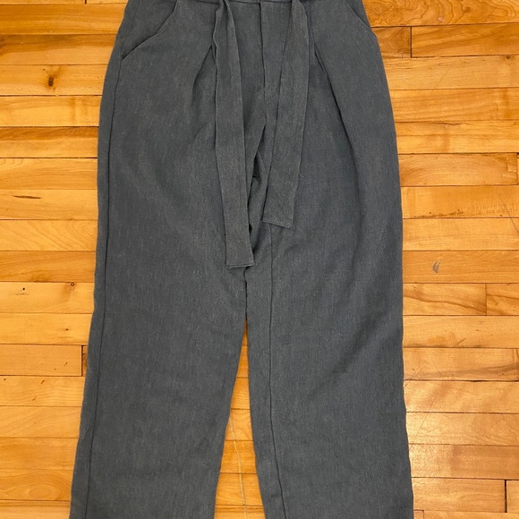 Blue-gray pants, super soft, solid textile - Picture 5 of 5